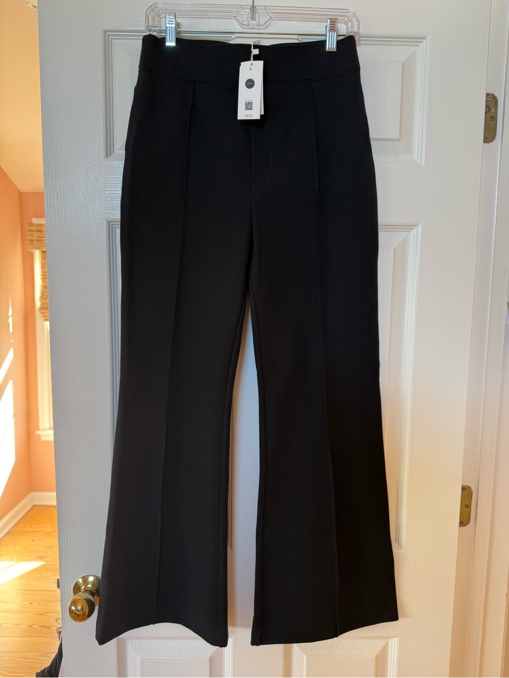 SPANX Black Flare Pants - Petite Large